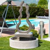 Wanda Collection - Fontaine jardin flamme 160 cm -