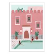 Affiche 50x70 cm - Marrakech - Maja Tomljanic