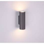 Applique Murale Rust Marley Cylindre Double Emission Up and Down Trio Lighting