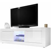 Calicosy - Meuble tv 2 Portes sans Éclairage L180