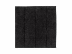 Casilin tapis de bidet ray 60 cm x 60 cm black EYHA784-BK