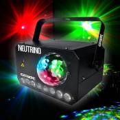 Ghost Jeu de lumière 3 en 1 - stroboscope - laser - flower GHOST NEUTRINO
