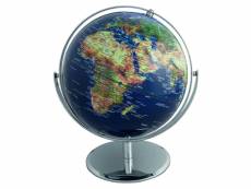 Globe politique multidirectionnels - d 25 cm - bleu