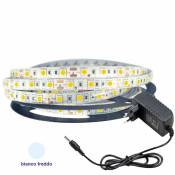 Housecurity - 300 led 5050 strip strip 5m 220V blanc froid light waterproof power supply