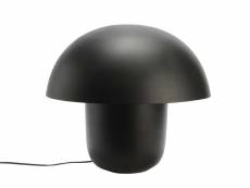 Lampe champignon noir 38 cm - amadeus