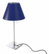 Lampe de table Costanzina / H 51 cm - Luceplan bleu