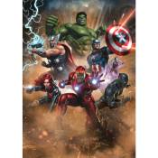 Papier peint panoramique Avengers Superpower - 200 x 280 cm de Komar - multicolore
