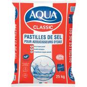 Pastille de sel - 25 kg - Aqua Classic - Salins