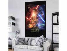 Poster géant intissé affiche episode vii le réveil de la force star wars 120x200cm