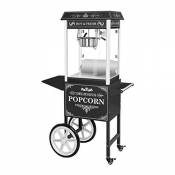 Royal Catering Machine À Pop Corn Professionnelle Appareil Popcorn Pop-Corn Professionnel Avec Chariot RCPW.16.2 (1600W, 5kg/h / 16l/h, Marmite ø 18,5