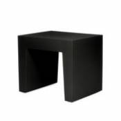 Tabouret Concrete Seat / Table d'appoint - Polyéthylène recyclé - Fatboy noir en plastique