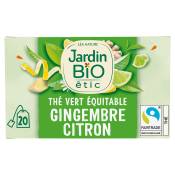 Thé vert Gingembre Citron Vert - bio