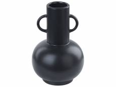 Vase décoratif noir 26 cm perea 363704