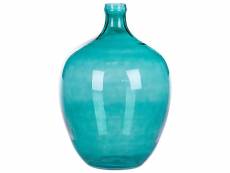 Vase en verre 39 cm turquoise roti 317780