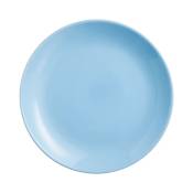 Assiette bleue 25 cm