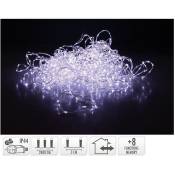 Guirlande Soft Wire 800 Led Blanc Froid 27m 8 Fonctions