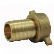 Jardiboutique - Raccords laiton d'arrosage pour tuyau de 15 mm Jaune