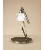 Lampe de Table Ice 1 Ampoule G9 ECO, laiton antique