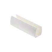 Ledbox - Clip pvc blanc Led neon 5cm, 14x26mm