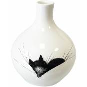 Les Chats De Dubout - Petit vase en céramique rond