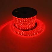 Miidex Lighting - Bobine led - Couleur unie - 50 mètres -IP65 - 230V ® rouge