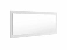 Miroir blanc brillant (hxlxp): 139 x 55 x 2