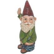 Naughty Garden Gnome Statue Funny Gnome Décoration