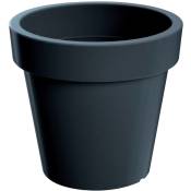 Prosperplast - Pot en plastique avec support Lofly en couleur anthracite 39 (l) x 39 (l) x 36,1 (h) cm