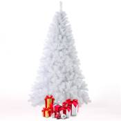 Sapin de Noël artificiel 240 cm blanc écologique