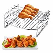 Support de Barbecue, Double Couche Barbecue Grill en