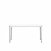 Table basse Plate Table /41 x 71 cm - Marbre - Vitra blanc en pierre