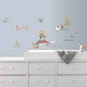 Thedecofactory - le petit prince - Stickers repositionnables Le Petit Prince - Multicolore