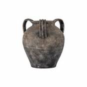 Vase Cuma / Terre cuite effet patiné - Ø 27 x H 30 cm - Bloomingville marron en céramique