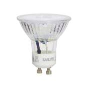 Ampoule LED spot dimmable, culot GU10, 6,5W cons. (50W eq.), lumière blanc chaud