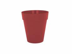 Artevasi pot de fleurs capri haut - 56 cm - rouge foncé
