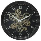 Atmosphera - Horloge mécanisme 'Luxe' D37cm métal
