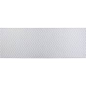 Beliani - Tapis Classique Blanc et Gris 70 x 200 cm en Polyester Long pour Couloir Saikheda - Gris