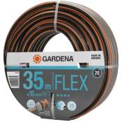 Gardena - Tuyau d'arrosage Comfort flex – Longueur 35m – Ø15mm – Anti-noeud et indéformable – Garantie 20 ans