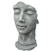 Jardinex - Statue visage femme extérieur grand format