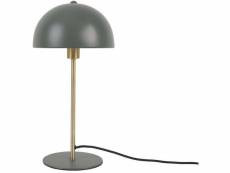 Lampe à poser en métal bonnet 39 cm vert et noir LM1953