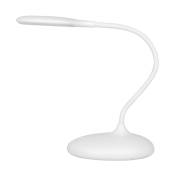 Lampe de bureau LED Ring serpent, blanche