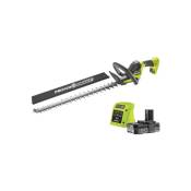 Ryobi - Taille-haies 18V One+ - 1 batterie 2.0Ah - 1 chargeur - RY18HT55A-120