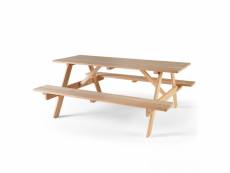 Table de pique nique en bois