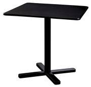 Table pliante Darwin / 80 x 80 cm - Emu noir en métal