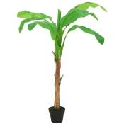 Vidaxl - Bananier artificiel avec pot 180 cm Vert