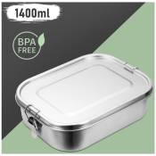 1400 ml boîte à lunch en acier inoxydable boîte à lunch en acier inoxydable boîte à lunch maternelle sans bpa - Hengda