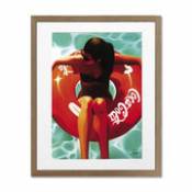 Affiche Emilie Arnoux - 029 Rubber Ring 1 / 40 x 50 cm - Image Republic multicolore en papier