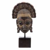 BigBuy Home Figurine Décorative 20 x 10 x 39,5 cm Africaine