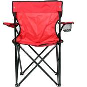 Chaise de Camping Pliante,Avec porte-gobelet Haloyo