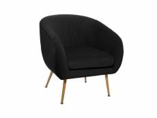 Eazy living fauteuil delray noir EYFU214-BK